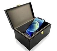 SBZIOJHDR Jaula de Faraday, Protector de Jaula Faraday for Bloqueo señal RFID en automóviles, Funda antirrobo, Bloqueador Seguridad antihackeo(11.5cmx9cmx6cm)
