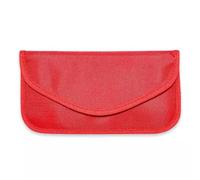 SBZIOJHDR Jaula de Faraday, Protector Faraday for llaveros de portátiles, teléfonos, tabletas y Llaves Coche, antirrobo(Red)