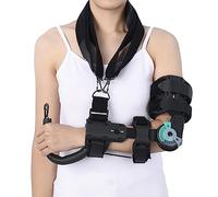 SBZIOJHDR Ortesis de brazo con bisagra, Alivio del dolor post-lesión de tendón y cirugía for hombres mujeres, brazo dislocado izquierdo(Left)