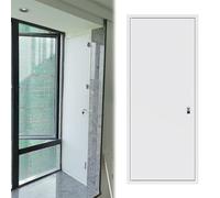 SBZIOJHDR Panel de Acceso, Paneles de inspección Pared y Techo Ocultos, Metal, empotrados for reparación Aire Acondicionado en Servicios Bomberos, con Placa Cerradura(White,16x28inch)