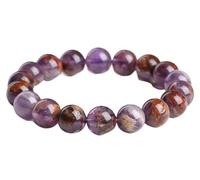 SBZIOJHDR Pulsera de cristal, Pulsera de cuentas amatista curativa for hombres y mujeres, joyería cristal hecha a mano, 8~8,8 mm(10~10.8mm)