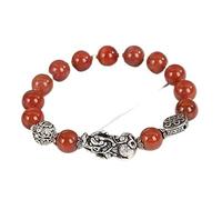 SBZIOJHDR Pulsera de diamantes Pulsera de la riqueza Pixiu del Sur, auténtica pulsera cristal meditación Reiki, amuleto suerte y, protege contra los malos espíritus(Jade)