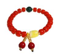 SBZIOJHDR Pulsera de diamantes Pulsera de Riqueza Amuleto Cristal la Suerte Proteger los espíritus malignos Talismán for Prosperidad Dinero Buena, Estilo D(Style c-8 inches)