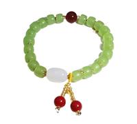 SBZIOJHDR Pulsera de diamantes Pulsera de Riqueza Amuleto Cristal la Suerte Proteger los espíritus malignos Talismán for Prosperidad Dinero Buena, Estilo D(Style g-8 inches)