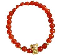 SBZIOJHDR Pulsera de diamantes Pulsera de riqueza Colgante tigre auténtico Amuleto Reiki cristal la for protegerse los espíritus malignos Regalo inspirador, llave(Key)
