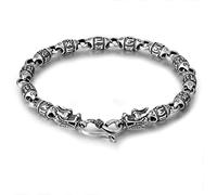 SBZIOJHDR Pulsera, Pulsera de cuentas de Feng Shui vintage for mujer, pulsera de amuleto chino, joyería de plata de ley, regalo