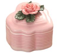 SBZIOJHDR urnas para Mascotas para Las Cenizas de Perros, Mini urnas de cremación for Cenizas humanas/Mascotas Hermosas y pequeñas Recuerdo Urna Decorativa Hecha a Mano(Pink)
