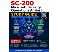SC-200: Microsoft Security Operations Analyst Study Guide: The Comprehensive Certification Training with Microsoft Sentinel, Defender XDR, and KQL ... Cybersecurity & IT Certification Series)