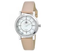 SC Crystal Reloj de cuarzo para mujer, metal rodiado, color rosa, Rosa.