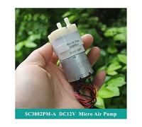 SC3802PM-A Bomba de aire de gran caudal de 12 V CC, bomba de vacío de diafragma de -60 kPa ~ 120 kPa, inflador, masajeador, dispositivo de belleza for acuarios.