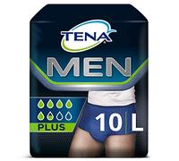 SCA Hygiene Products Vertriebs GmbH Men Active Fit Pants Plus L (1 x 10 unidades)