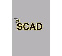 SCAD Notebook Journal: Savannah College of Art and Design Inspired, Bee Design, College Ruled Lined Notebook, Student Gift, 6x9 Matte Paperback