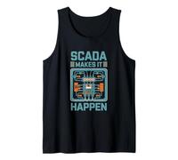 Scada Hace Que suceda Tecnología de automatización Industrial Camiseta sin Mangas