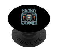 Scada Hace Que suceda Tecnología de automatización Industrial PopSockets PopGrip Adhesivo