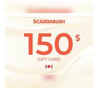 SCADDABUSH Italian Kitchen & Bar Gift Card 150 CAD Key - CANADA