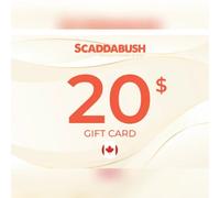 SCADDABUSH Italian Kitchen & Bar Gift Card 20 CAD Key - CANADA