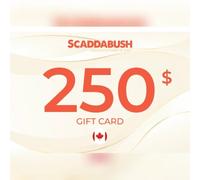 SCADDABUSH Italian Kitchen & Bar Gift Card 250 CAD Key - CANADA