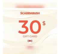 SCADDABUSH Italian Kitchen & Bar Gift Card 30 CAD Key - CANADA