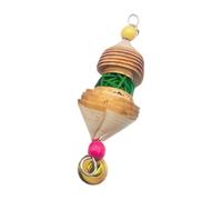 SCAKEET SHREDDDING DILY - Accesorio para la parte routy, compañero de plumaje | Cockatiel - Ejercicio de lágrimas, juguete con campana, conure natural - Hackfreude para la edad de hielo después de H