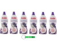 Scala Ammorbidente Suavizante concentrado de lavanda y lirio de los valles, 60 lavados, dermatológicamente probado, 1500 ml + llavero Beni Culinari gratuito
