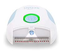 Scala SC 04 - Peine eléctrico para piojos, color blanco