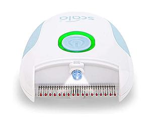 Scala SC 04 - Peine eléctrico para piojos, color blanco