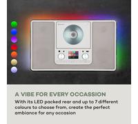 Scala VCD-IR Radio por Internet WiFi CD BT MP3 DAB+ Radio FM