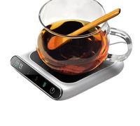 Scalda Tazze Per Caffè, Piastra Riscaldante Per Scrivania Con 3 Impostazioni Di Temperatura, Riscaldatore Tazze Con Spegnimento Automatico | Ufficio ideal, Adatto A Viaggio, USO Casa