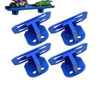 Scale Cars Single Lane, Wall Mounted Display, 2.64x1.42x1.18 Inches 3D Printed Hangable Rack, Vehicle Toy Organizer for Automotive Trucks Home Bedroom Automotive Collection