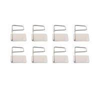 Scale Holder Wall Mount - 8 Pieces Adhesive Vertical Storage Bracket Set, Strong Space Saving Organizer Providing Stable Hanging Support | Durable Household Accessory Enhancing Room Organization