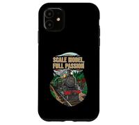 Scale Model Full Passion Vintage Steam Train Hobby Carcasa para iPhone 11