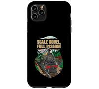 Scale Model Full Passion Vintage Steam Train Hobby Carcasa para iPhone 11 Pro MAX