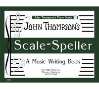 Scale speller piano: A Music Writing Book
