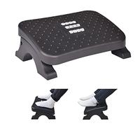 Scalebeard Reposapiés ergonómico para debajo del escritorio, con rodillos de masaje, carga máxima de 120 libras, reposapiés de escritorio, alivio del dolor para el hogar, oficina, trabajo