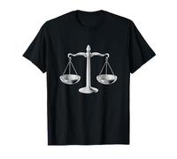 Scales of Justice Libra Star Sign Legal Gift Abogado Juez Camiseta