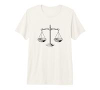 Scales of Justice Libra Star Sign Legal Gift Abogado Juez Camiseta Premium