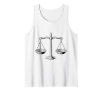 Scales of Justice Libra Star Sign Legal Gift Abogado Juez Camiseta sin Mangas