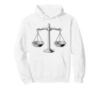 Scales of Justice Libra Star Sign Legal Gift Abogado Juez Sudadera con Capucha