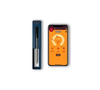 SCALESON S410 Termómetro para asados y parrillas/Inalámbrico/Conectividad con la aplicación/Alcance de 10 metros/Carga rápida en sólo 5 minutos