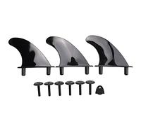 Scalewbin Juego de 3 aletas para tabla de surf Softboard, tabla de surf, accesorios