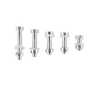 Scalewbin Juego de 5 piezas M2.5 con arandelas para tocadiscos, cabeza y tachuela, montaje en vinilo LP tocadiscos