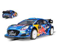 SCALEXTRIC 1/32 COCHE RANURA FORD PUMA WRC RALLY MONTECARLO 2023 MODELO ESTÁTICO