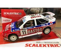 SCALEXTRIC FORD ESCORT COSWORTH #11 BASTOS RALLY YPRES 1995 DUEZ SCX U10547S300