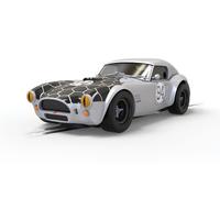 SCALEXTRIC 1/32 SHELBY COBRA 289 OJOS DE SERPIENTE RANURA COCHE MODELO ESTÁTI...