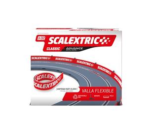 SCALEXTRIC - Accesorio para Ampliar o Mejorar tu Pista de Carreras - Escala 1:32 (Barrera Flexible con una Longitud de 3m)