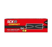 ScaleXtric Pista Compact 1/43 C10472X200 – Cambio de carril – 2 unidades