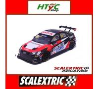 SCALEXTRIC - Vehículo de Carreras Advance - Coche Slot - Escala 1:32 (Audi RS3 LMS TCR - Loctite)