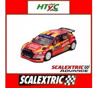 SCALEXTRIC ADVANCE SKODA FABIA WRC2 #25 RALLYE MONTE CARLO 2024 LOPEZ E10535S300