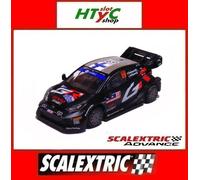 SCALEXTRIC - Coche de Carreras Advance - Coche Slot Escala 1:32 (Toyota Yaris WRC - Rally de Suecia '24)