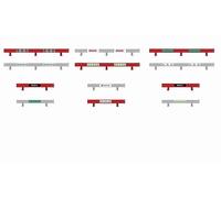 Scalextric Barreras de Choque de Scalextric con Stickers